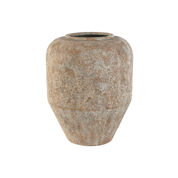 Vase Home ESPRIT White Metal 31,5 x 31,5 x 38,5 cm