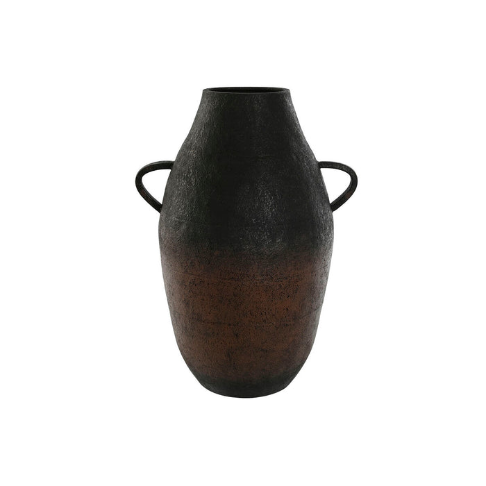 Vase Home ESPRIT Brown Black Metal Vintage 38 x 29 x 51 cm