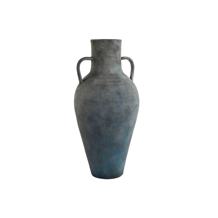 Vase Home ESPRIT Blue Grey Terracotta Oriental 33 x 33 x 69 cm