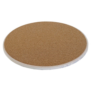 Table Mat Home ESPRIT Cork Dolomite 20 x 20 x 0,7 cm Tile (4 Units)