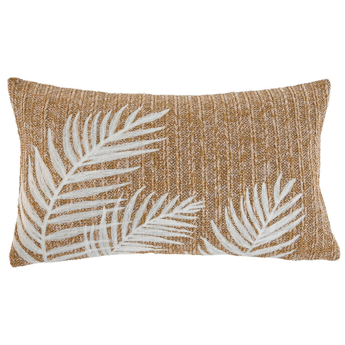 Cushion Home ESPRIT White Natural 50 x 15 x 30 cm