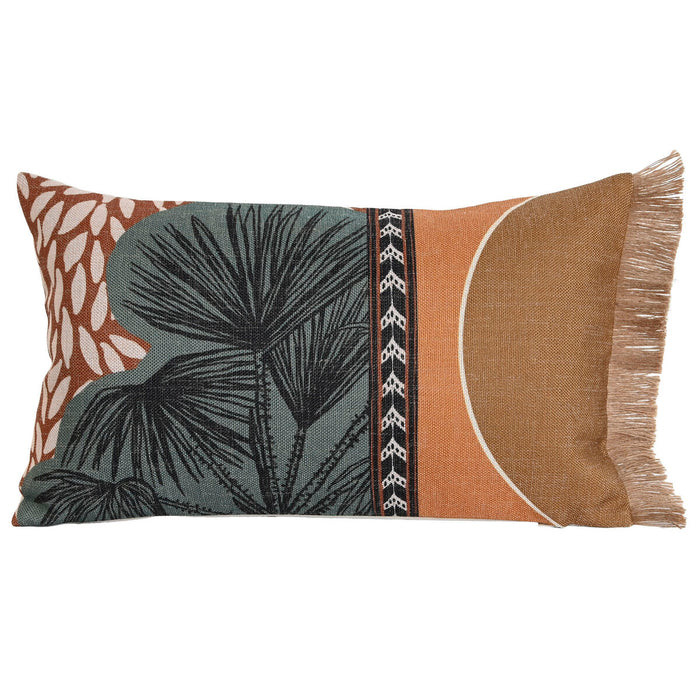 Cushion Home ESPRIT Printed Tropical 50 x 15 x 30 cm