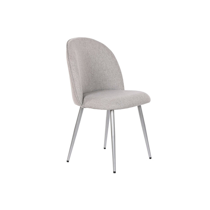 Chair Home ESPRIT Grey Silver 50 x 52 x 84 cm