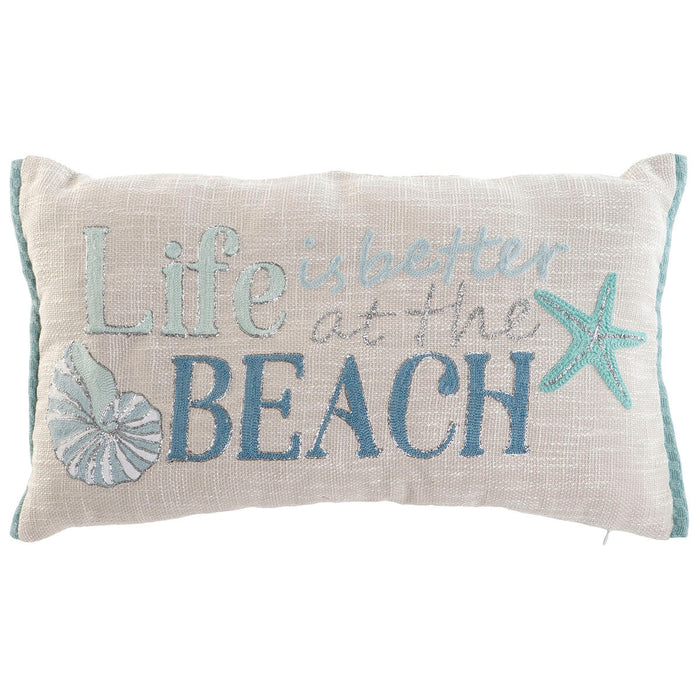 Cushion Home ESPRIT Beach Mediterranean 60 x 10 x 35 cm