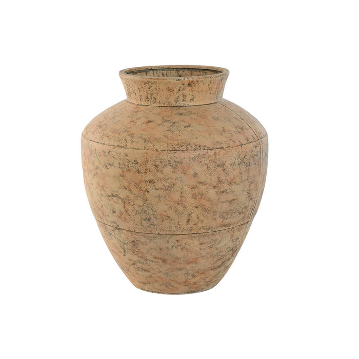 Vase Home ESPRIT Beige Metal 33 x 33 x 37 cm