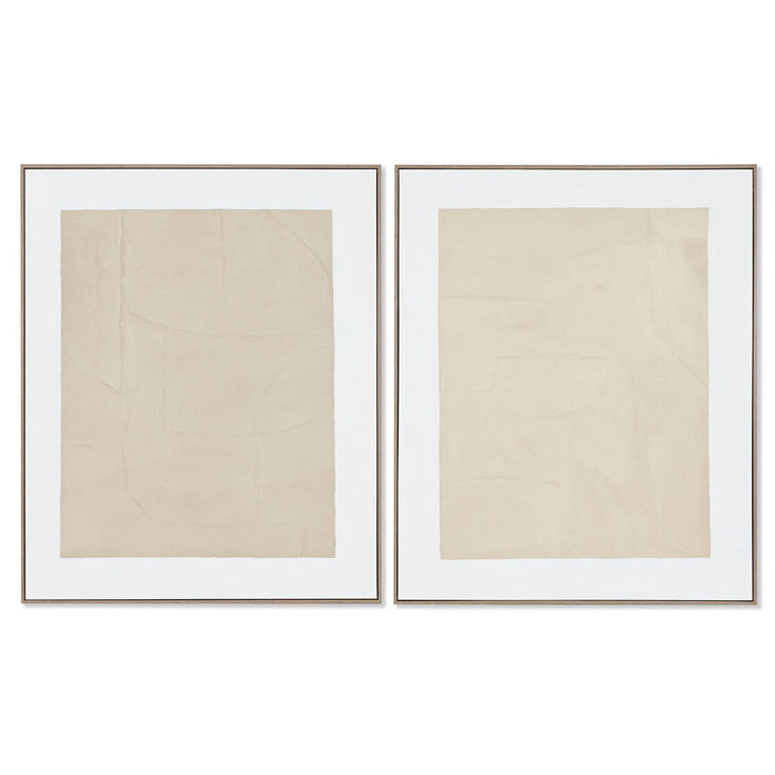 Painting Home ESPRIT Abstract Urban 82,3 x 4,5 x 102,3 cm (2 Units)