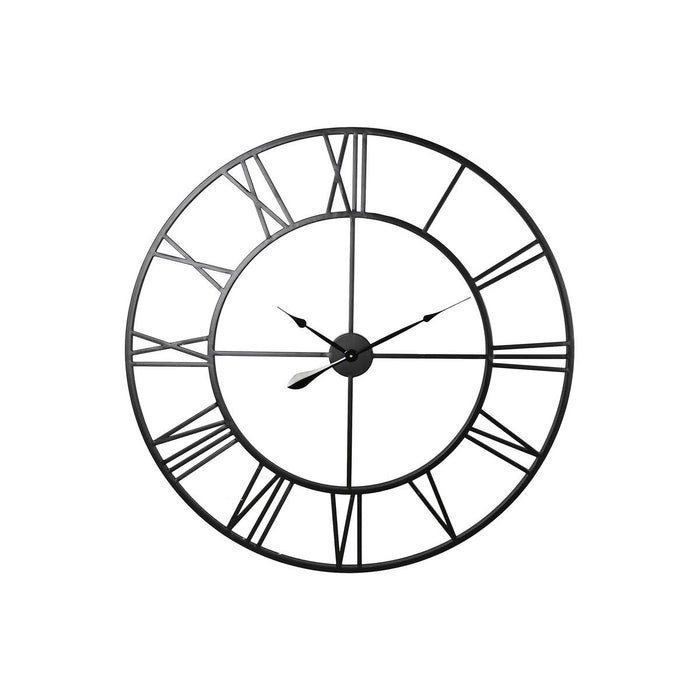 Wall Clock Home ESPRIT Black Metal 100 x 3 x 100 cm