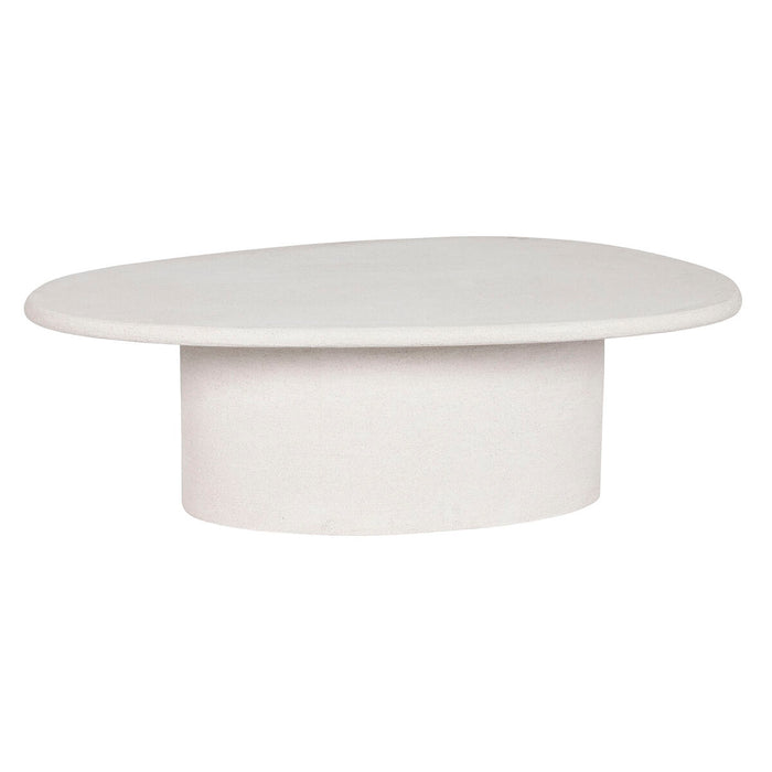 Centre Table Home ESPRIT White Fir wood MDF Wood 100 x 60 x 32 cm