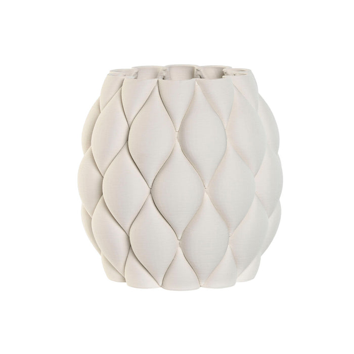 Vase Home ESPRIT White Ceramic Stoneware Modern 23 x 23 x 25 cm