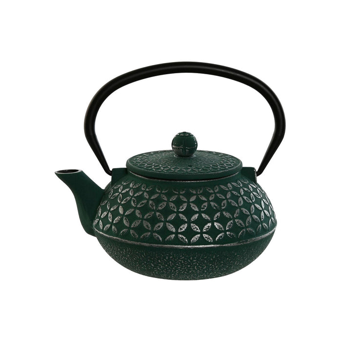 Teapot Home ESPRIT Black Green Stainless steel Iron 900 ml