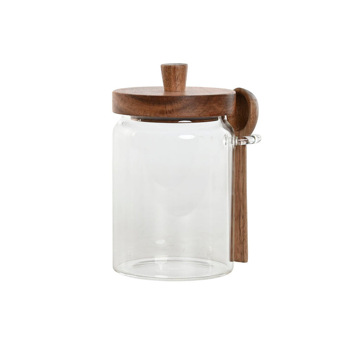 Tin Home ESPRIT Brown Transparent Acacia Borosilicate Glass 650 ml