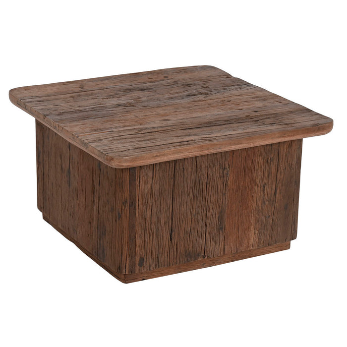 Centre Table Home ESPRIT Brown Wood 70 x 70 x 39 cm