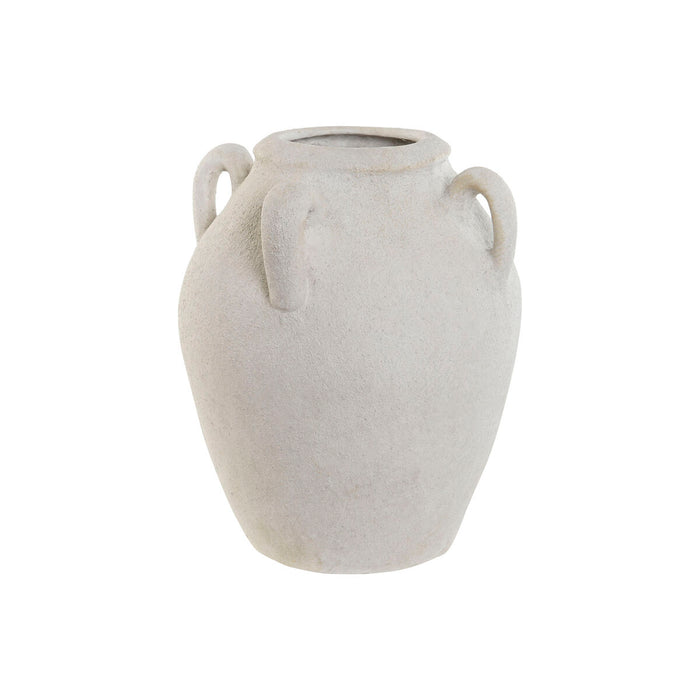 Vase Home ESPRIT White Ceramic Mediterranean 25 x 24 x 30 cm