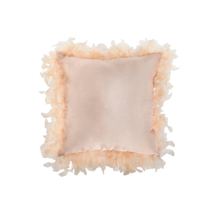 Cushion Home ESPRIT Pink Feathers Chic 40 x 40 cm