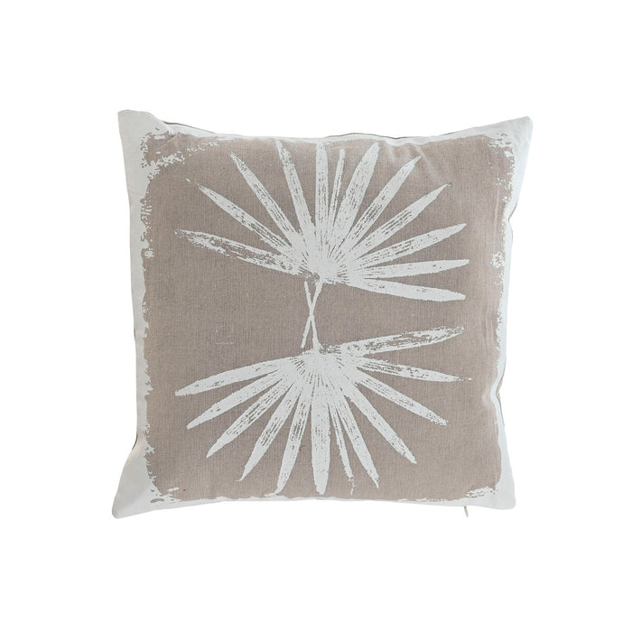 Cushion Home ESPRIT White Beige Printed Boho 45 x 45 cm