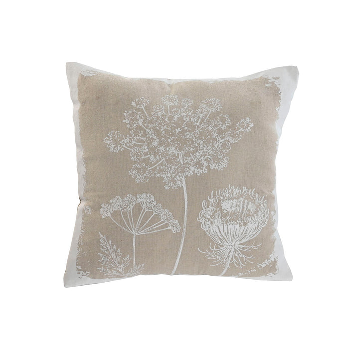 Cushion Home ESPRIT White Beige Printed Boho 45 x 45 cm