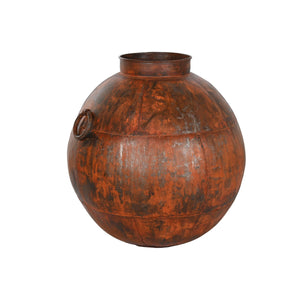 Vase Home ESPRIT Dark brown Iron 80 x 80 x 86 cm
