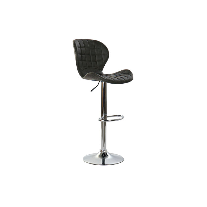 Stool Home ESPRIT Dark grey Metal 47 x 50 x 110 cm