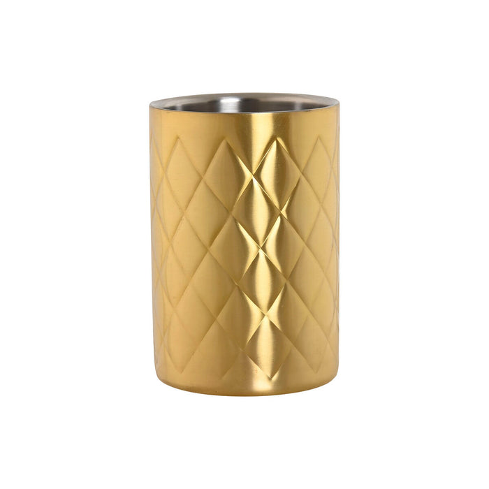 Bottle Cooler Home ESPRIT Golden Stainless steel 12 x 12 x 18 cm