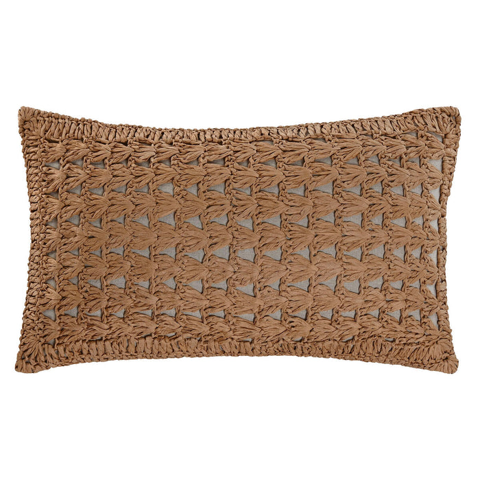 Cushion Home ESPRIT Natural Tropical 50 x 8 x 30 cm