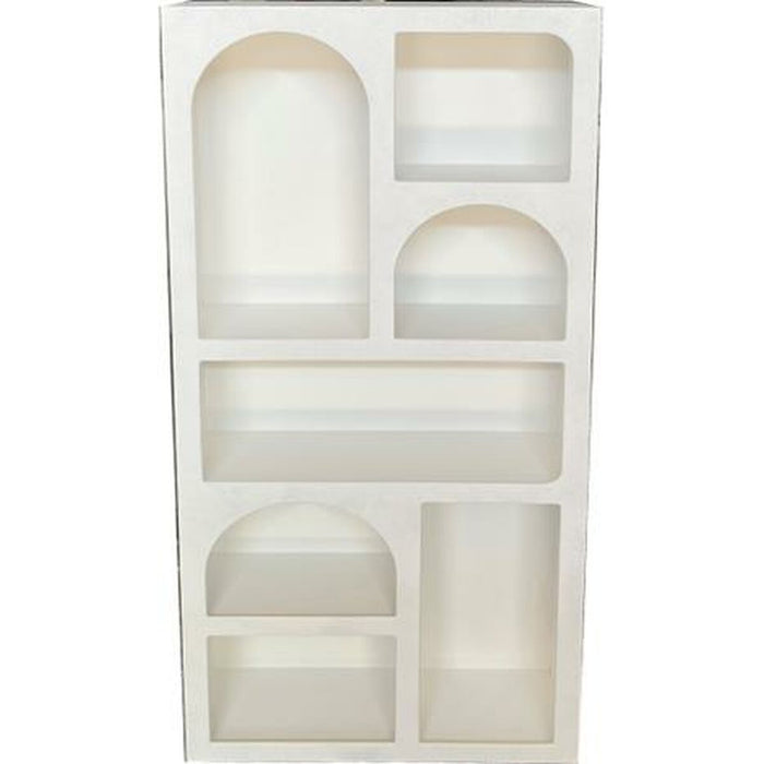 Shelves Home ESPRIT White MDF Wood 80 x 26 x 180 cm