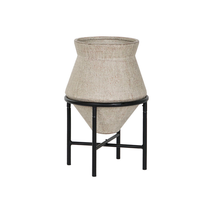 Vase Home ESPRIT Metal Magnesium 40 x 40 x 62 cm