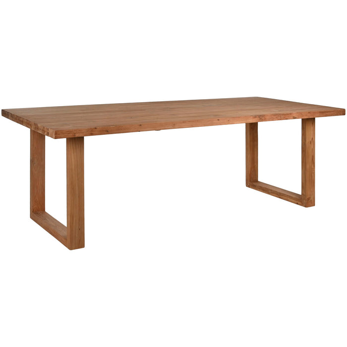 Dining Table Home ESPRIT Teak 220 x 100 x 76 cm