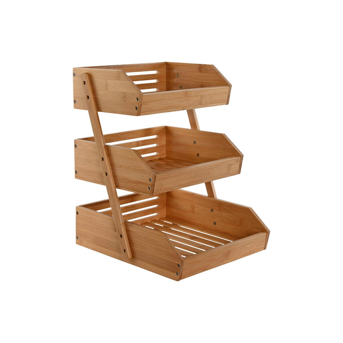 Fruit Bowl Home ESPRIT Natural Bamboo 30 x 33 x 41 cm