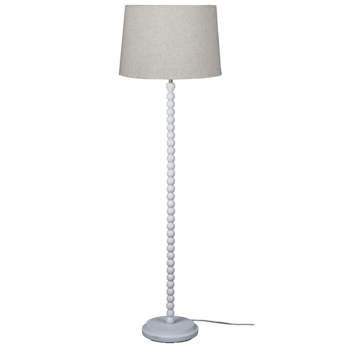 Floor Lamp Home ESPRIT White 40 x 40 x 144 cm