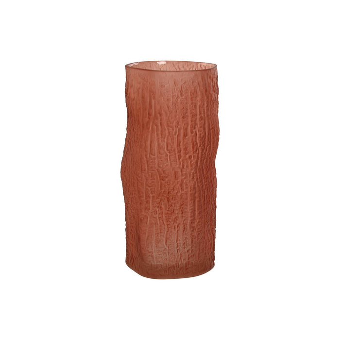 Vase Home ESPRIT Terracotta Crystal Modern 14 x 14 x 31,5 cm