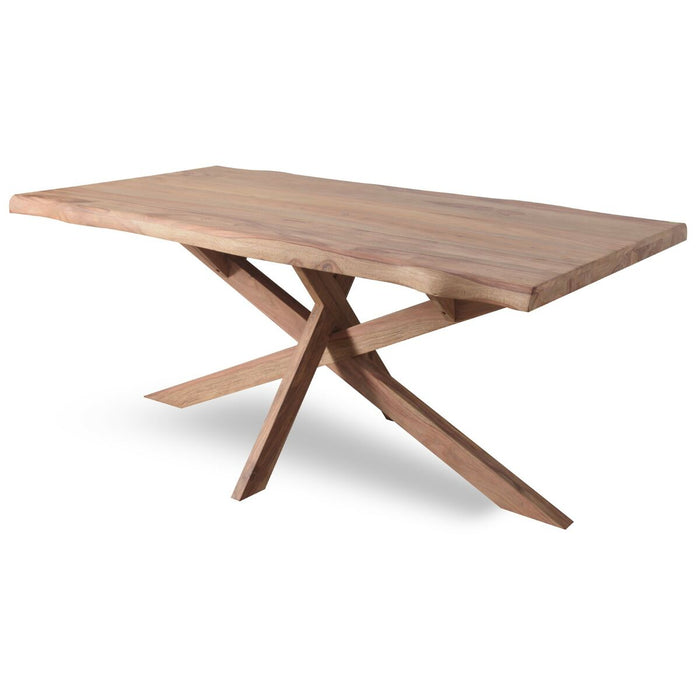 Dining Table Home ESPRIT Acacia 200 x 90 x 76 cm