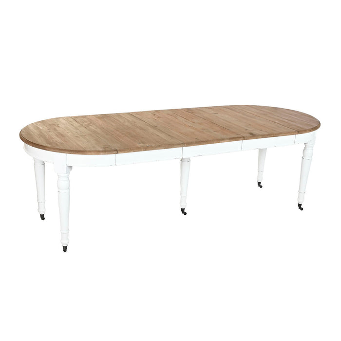 Dining Table Home ESPRIT White Fir 100 x 100 x 78 cm