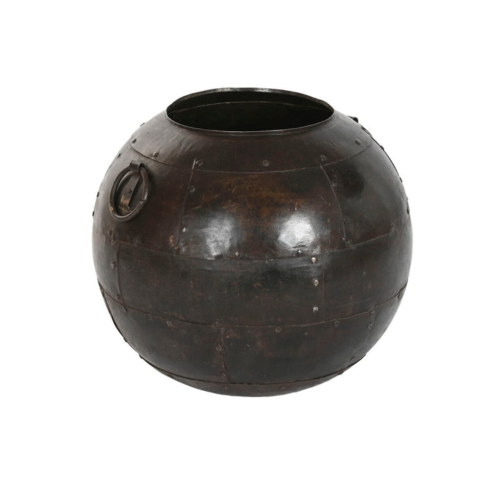 Vase Home ESPRIT Brown Iron 40 x 40 x 41,5 cm