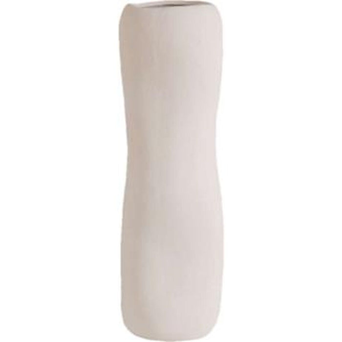 Vase Home ESPRIT Beige Ceramic 15 x 15 x 38 cm