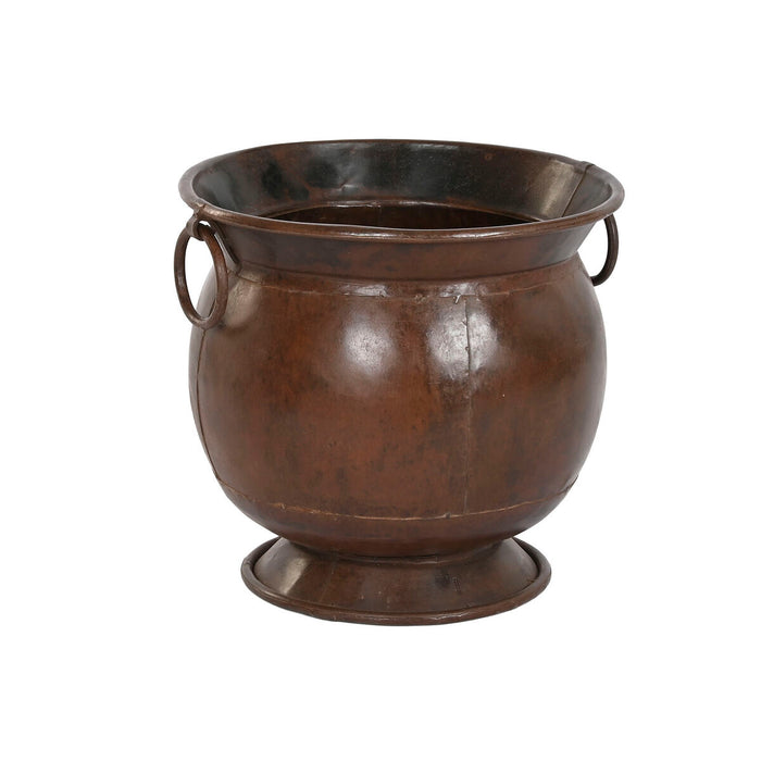 Vase Home ESPRIT Brown Iron 46 x 46 x 44 cm