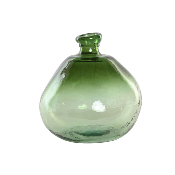 Vase Home ESPRIT Green Recycled glass 31 x 31 x 32 cm