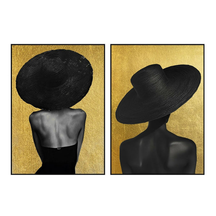 Canvas Home ESPRIT polystyrene Canvas 103 x 4,5 x 143 cm