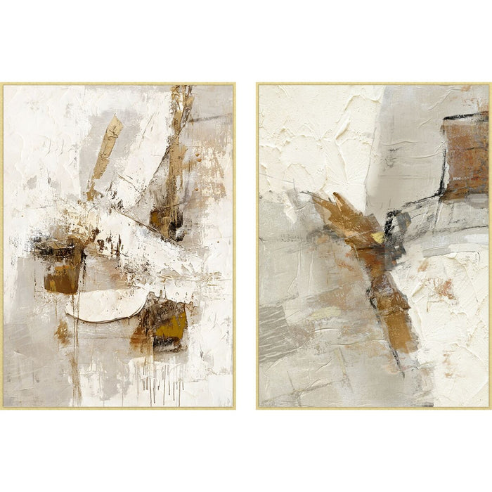 Canvas Home ESPRIT polystyrene Canvas 103 x 4,5 x 143 cm