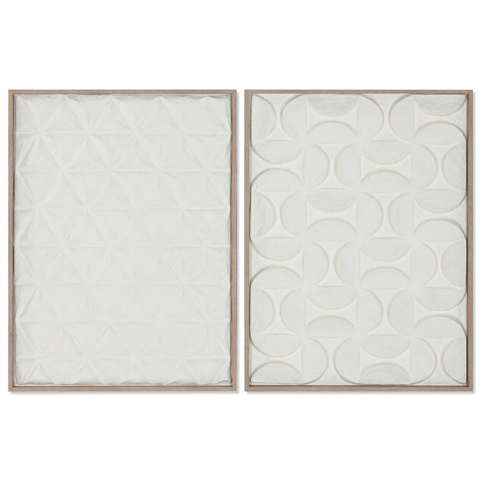 Painting 3D Home ESPRIT Paper polystyrene 60 x 3 x 80 cm