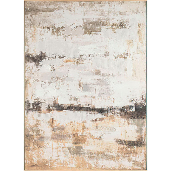 Canvas Home ESPRIT Pinewood Canvas 130 x 5 x 180 cm