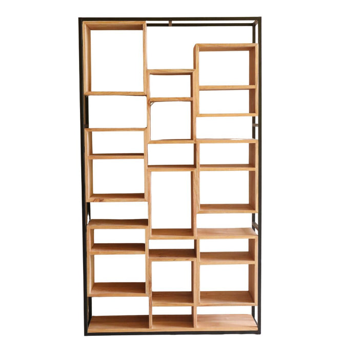 Shelves Home ESPRIT Metal Teak 110 X 27 X 195 CM