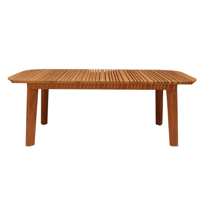 Dining Table Home ESPRIT Teak 200 x 90 x 74 cm