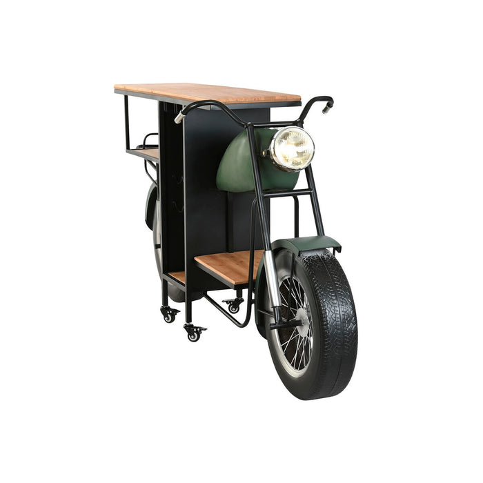 Bottle rack Home ESPRIT Brown Black Dark green 188 X 59 X 99 CM