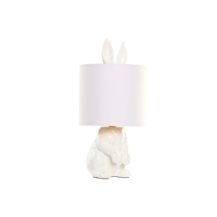 Desk lamp Home ESPRIT White Golden 50 W 220 V