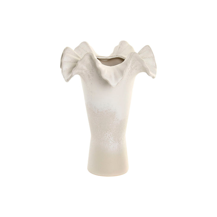 Vase Home ESPRIT White Ceramic 26 x 26 x 33 cm