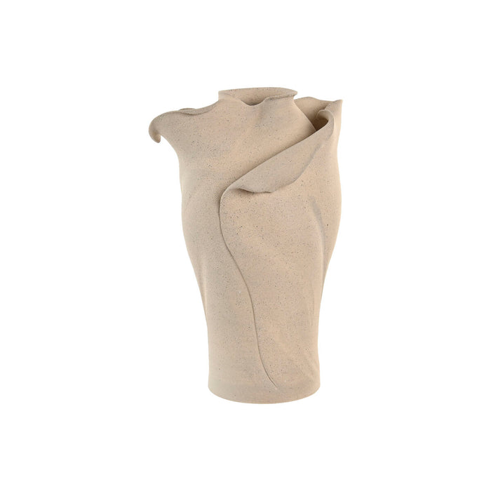 Vase Home ESPRIT White Ceramic Traditional style Modern 24 x 24 x 37 cm