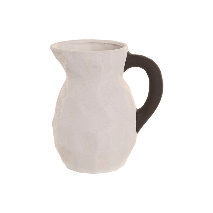 Vase Home ESPRIT White Grey Stoneware