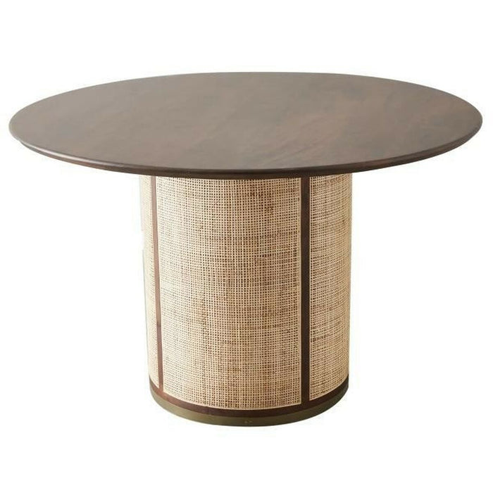 Dining Table Home ESPRIT Mango wood 130 x 130 x 76 cm