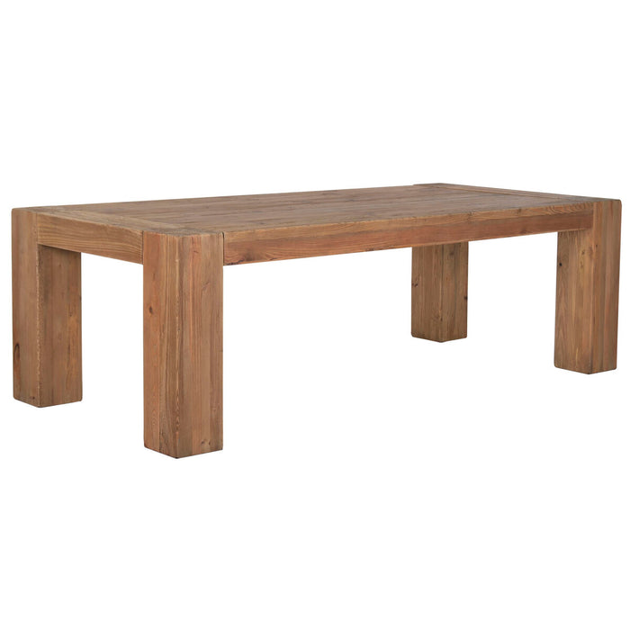 Dining Table Home ESPRIT Natural Pinewood Recycled Wood 240 X 110 X 78 CM