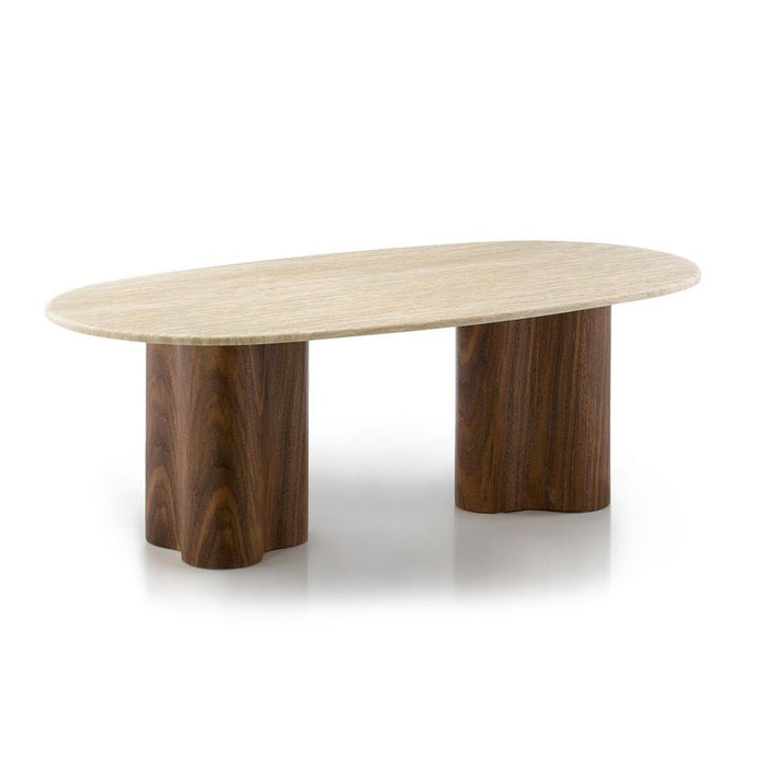 Centre Table Home ESPRIT Brown 130 x 70 x 45 cm